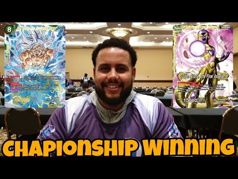 1ST PLACE CHAMPIONSHIP WINNING! GOLDEN FRIEZA ULTRA INSTINCT GOKU DECK