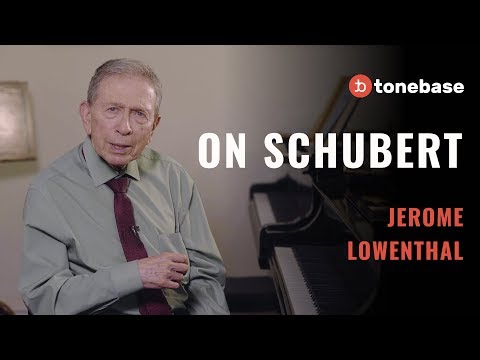 "Music Is Speech" – Jerome Lowenthal On Schubert