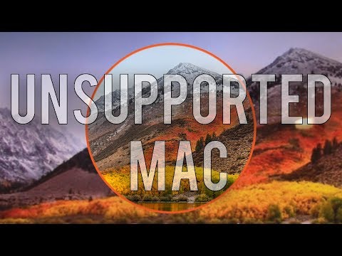 How To Install macOS High Sierra on an Unsupported Mac