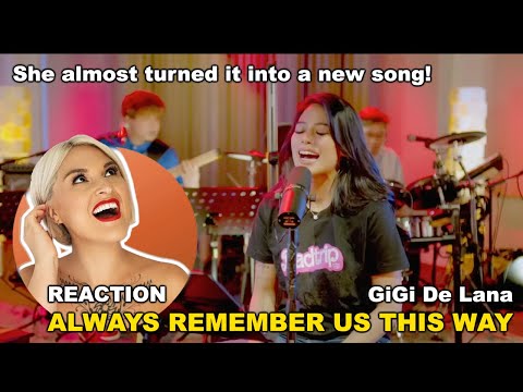 Vocal Coach Reacts to GiGi De Lana - Always Remember Us This Way #vocalcoachreacts #gigidelana