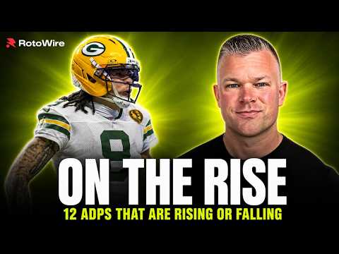 Thumbnail for 12 ADP Risers & Fallers: Biggest Draft Takeaways (Fantasy Football)