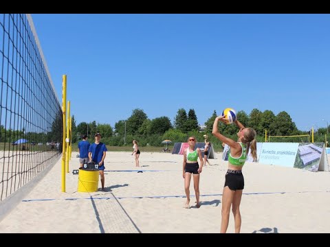 Līva Ēbere/Agnese Grīnberga - Giela/Keirāne U16 turnīrs FINAL 18.06.2020