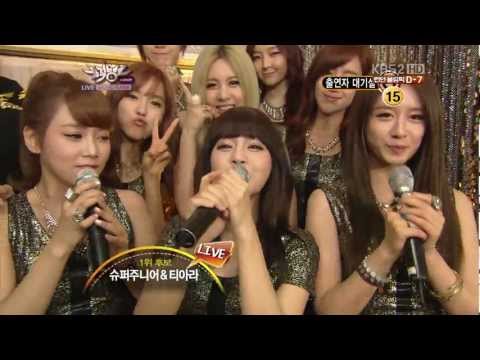 【1080P】120720 Super Junior&T-ara Music Bank Backstage Interview