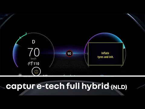 bandenspanningscontrolesysteem - Captur E-Tech full hybrid - Renault