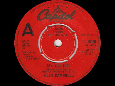 Glen Campbell - Can You Fool