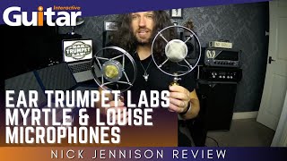 Video thumbnail for Ear Trumpet Labs Myrtle & Louise Microphones | Nick Jennison Review by Guitar Interactive Magazine