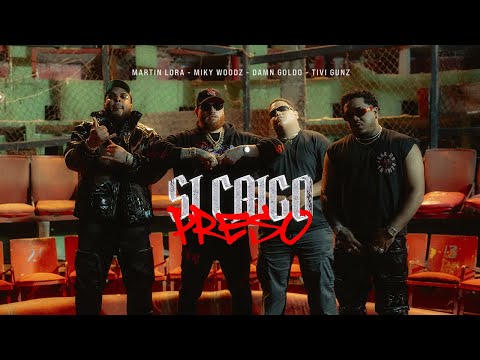 Miky Woodz, Tivi Gunz, Damn Goldo & Martin Lora - Si Caigo Preso (Video Oficial)