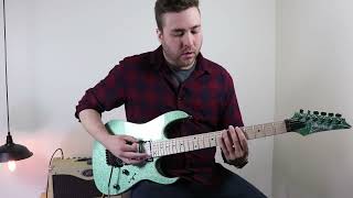 Video thumbnail for Ibanez – RG470MSP – RG Series – Turquoise Sparkle by Franklin Strap