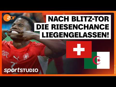 Video Thumbnail: Schweiz – Algerien Highlights | Sechzehntelfinale, FIFA WM 2026 | sportstudio
