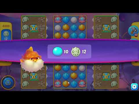 Fishdom 4869 Super Hard Level - NO BooSTERS