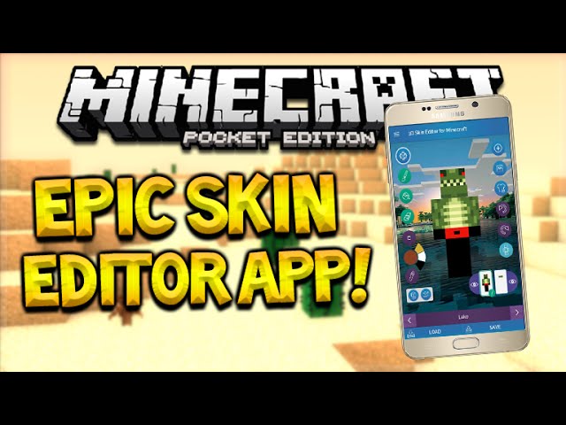 3D Skin Editor APP Minecraft Mod