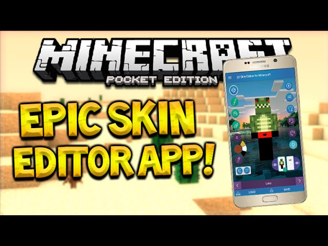 Skin editor with 3D preview - MCPE: Mods / Tools - Minecraft