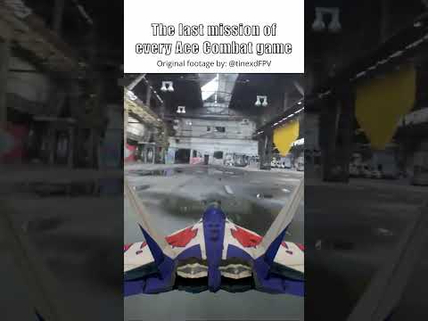 The end of every Ace Combat game - Original footage by @tinexdFPV