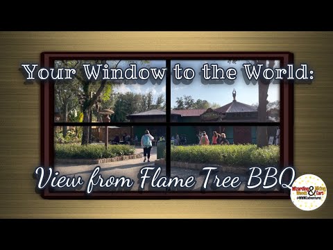 Your Window to the World | Flame Tree BBQ | Animal Kingdom | Walt Disney World