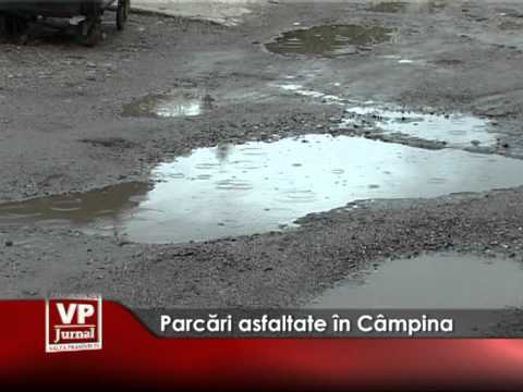 Parcări asfaltate în Câmpina