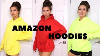 Amazon Prime Hoodie TRY ON Haul Comparing Brands!