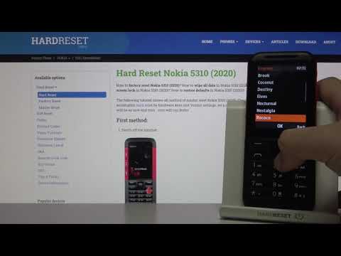 How to Change Ringtones on NOKIA 5310 (2020) - Ringtone Settings