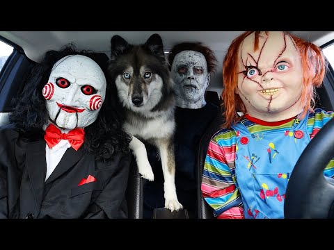 Chucky Quits Halloween & Leaves Puppy Behind! POV Chase