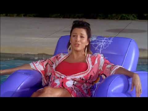 Gabrielle Relaxes In The Pool - Desperate Housewives 5x07 Scene