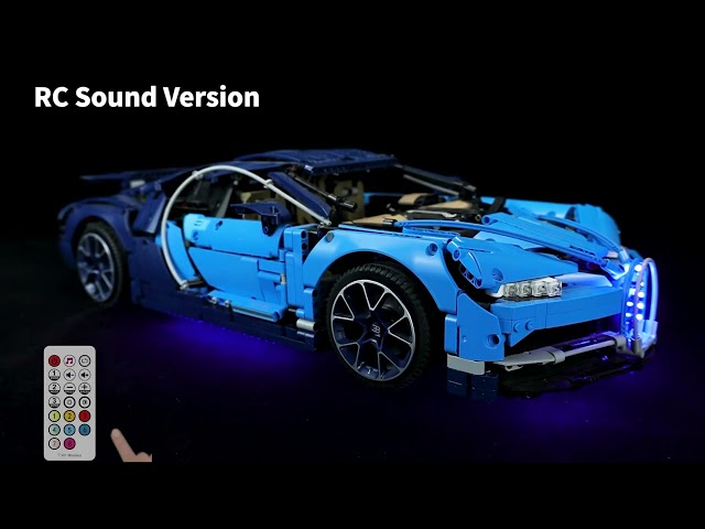 Vídeo relacionado con GEAMENT Kit de Luces LED por Bugatti Chiron - Compatible con Lego Technic 42083 (Juego Modelo no Incluido)