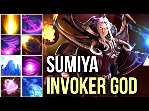 Most Insane Invoker SumiYa Epic SunStrike Combo Crazy Gameplay 7.05 Dota 2