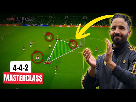 How Ruben Amorim's NEW 4-4-2 SYSTEM OUTCLASSED Newcastle | Manchester United Tactical Analysis