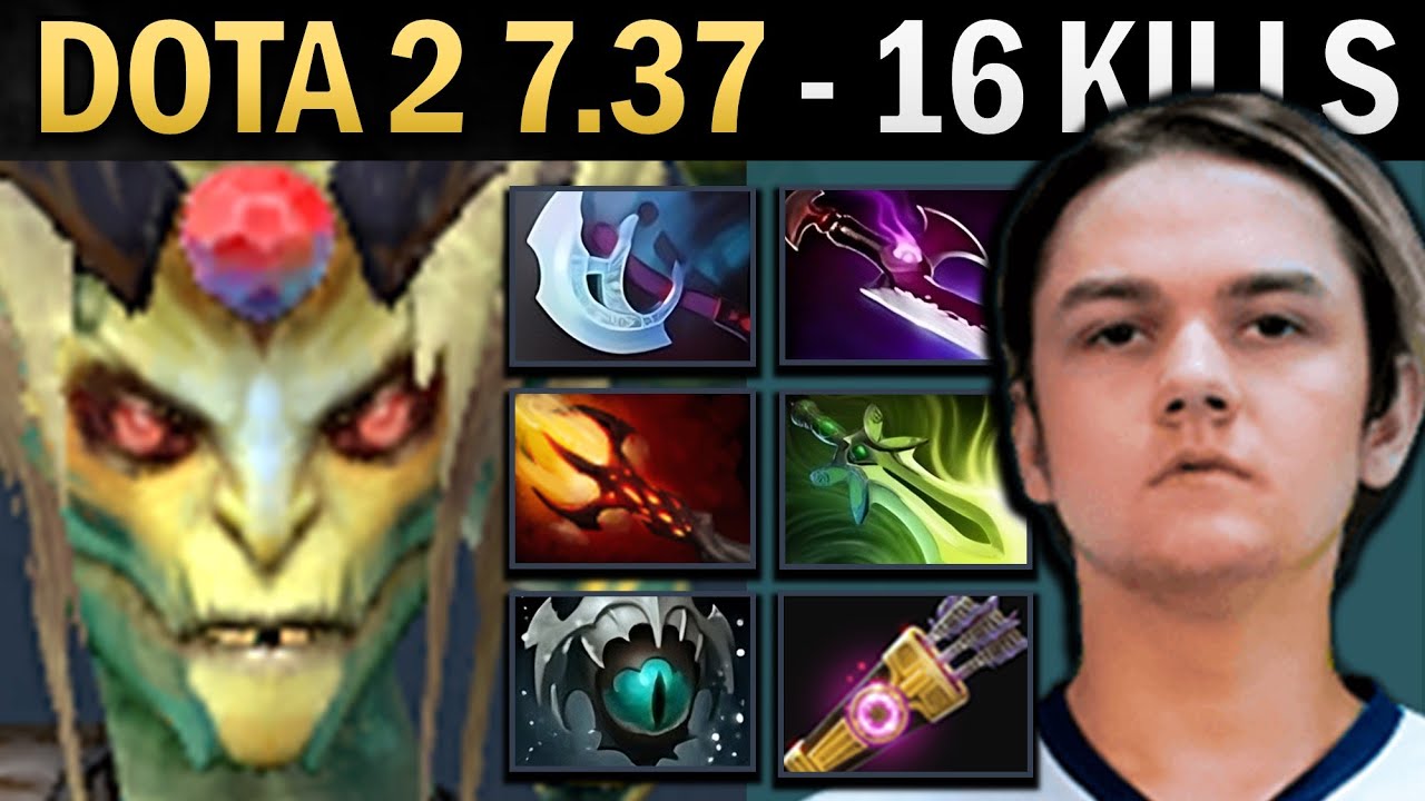 Medusa Dota 7.37 Yatoro with Silveredge and Dagon - TI14