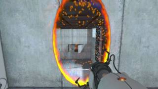 PORTAL - Still Alive (Xbox 360) - Chapter Two (Testing With Orange & Blue Portal)