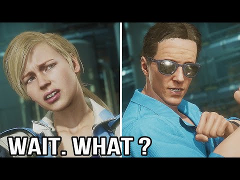 MK11 Johnny Cage Meets His Future Daughter