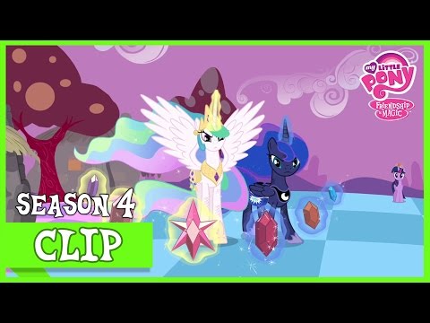 Princess Luna and Princess Celestia Defeat Discord (Princess Twilight Sparkle) | MLP: FiM [HD]