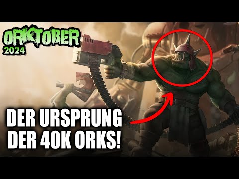Die Vorgeschichte der Orks| Warhammer 40K Lore Deutsch