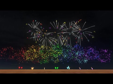 FWSim Sensory Overload - Cirque Du Soleil Fireworks