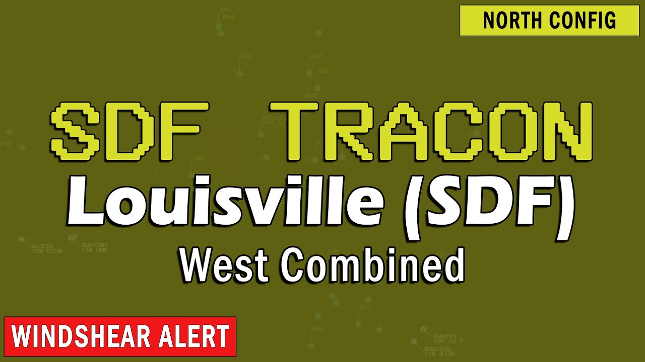 Windshear Alerts! | ATC RADAR [SDF] (West Combined)