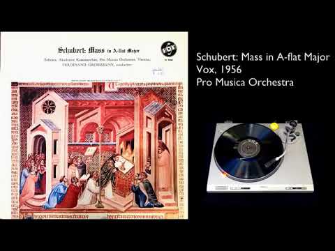 Schubert Mass in A-flat major