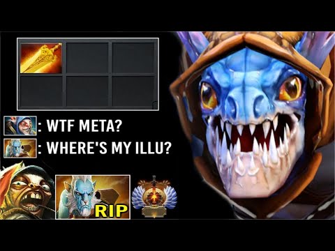 NEW META First Core Item Radiance Slark vs Meepo PL Epic Illusion Melt Build Fast AF +368 Agi Dota 2