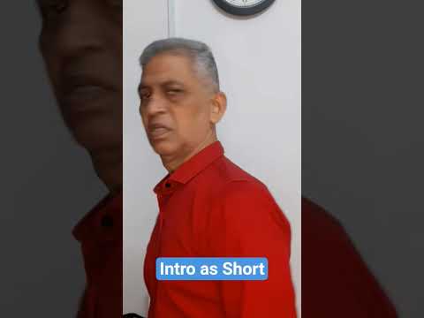 Sandip V Pednekar Intro as Short