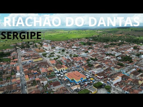 SOBREVOANDO RIACHÃO DO DANTAS - INTERIOR DE SERGIPE - NORDESTE