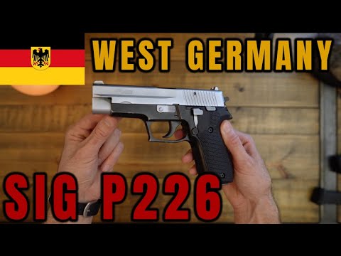 Unboxing Sig p226 West Germany Two Tone