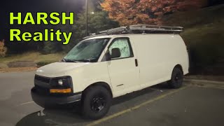 HARSH Reality of Van Life | LOST in the Blue Ridge Mountains | CycleCruza