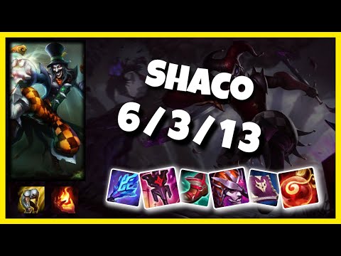 Shaco Support 11.3 Challenger Gameplay Replay - S11 (6/3/13) - BR