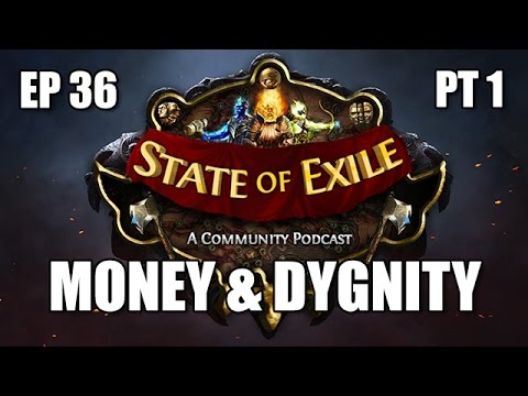 State of Exile Podcast Ep:36 Pt:1 WARBANDS, CHALLENGES & MAP DROPS w/ RichJMoney & Dygnity