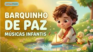 Playlist Gospel Infantil ⛵ Música Cristã Infantil para um Barquinho de Paz | BIBLIATOON