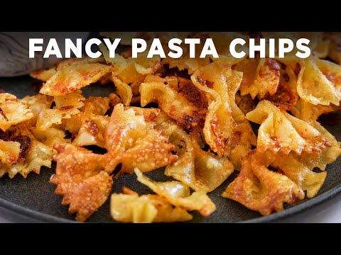 Fancy Pasta Chips