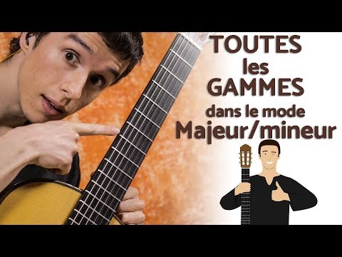 2 Schémas pour jouer TOUTES les gammes majeures et mineures !