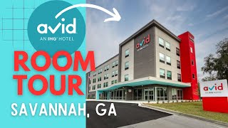 Avid Hotel Room Tour | Honest Review 2023 |  Savannah, GA