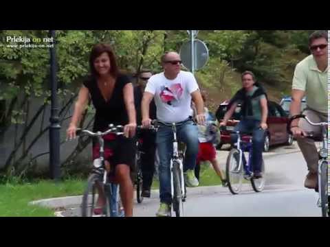 Odprli obnovljeno športno dvorano, dovozno cesto in kolesarnico v Ljutomeru