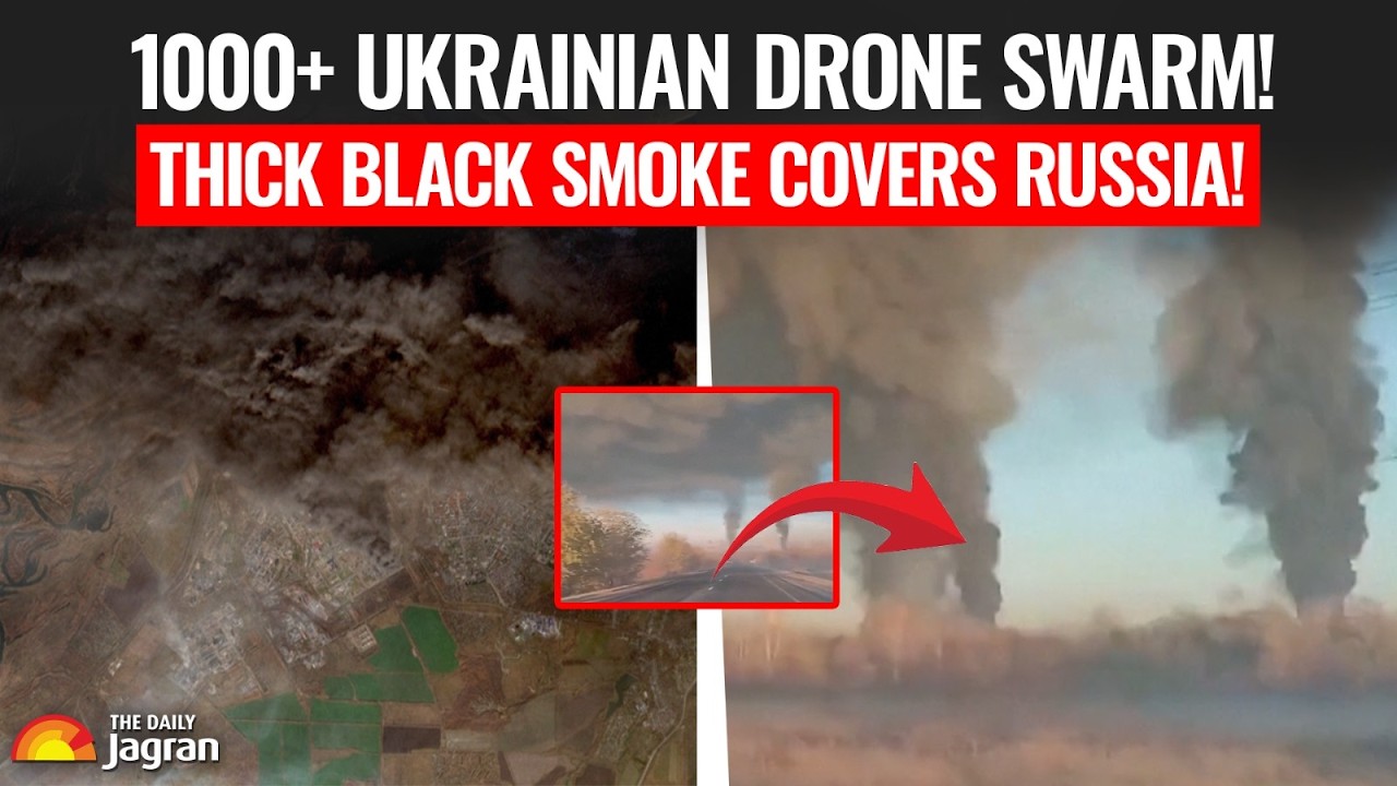 Putin's Oil Empire BURNT DOWN! | 11 Fires Breakout After Ukrainian Drone Onslaught!