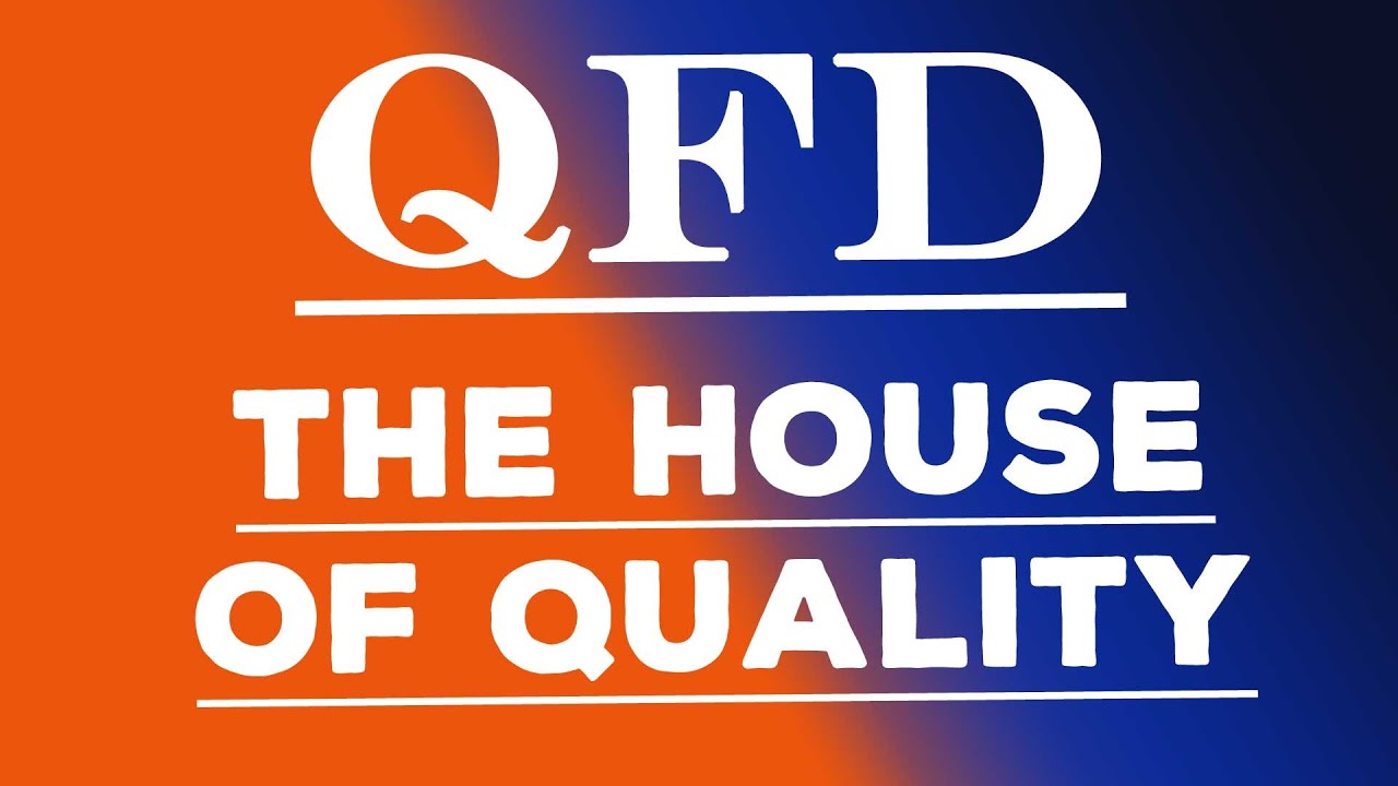Quality Function Deployment - The House of Quality