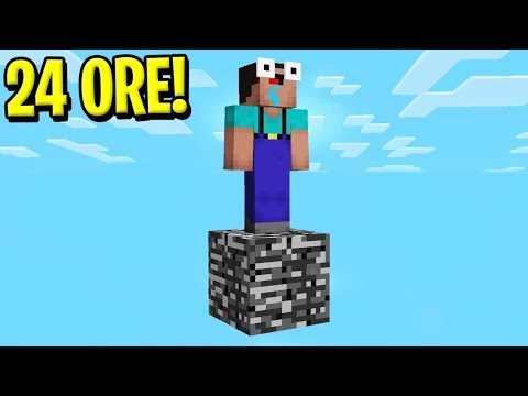 SOPRAVVIVI 24 ORE con SOLO 1 BLOCCO! - Minecraft ITA