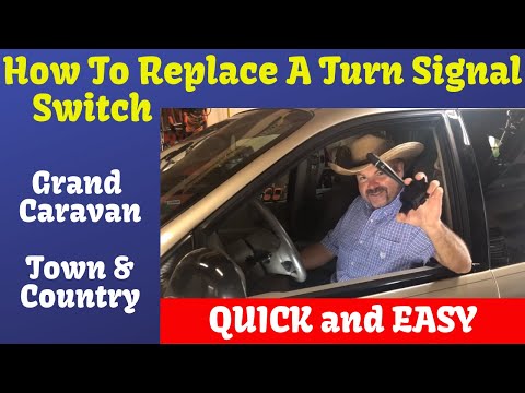 Easy Turn Signal Switch Replacement Town & Country and Grand Caravan 2001 - 2007